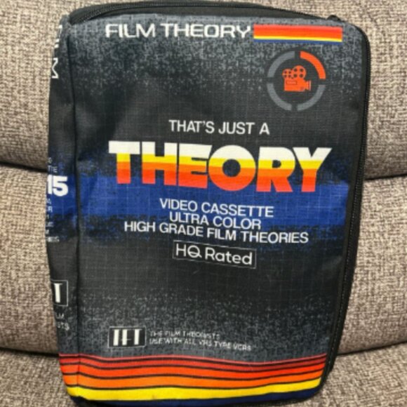 RARE HTF Film Theory VHS Zipper Bag Youtuber Merch by Creator Ink 2015 - Picture 1 of 4